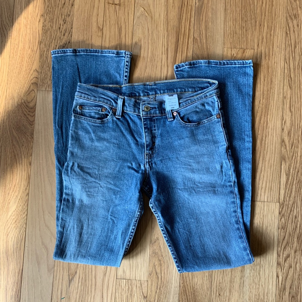 Levi's Superlow Bootcut Denim Jeans - Size 29M